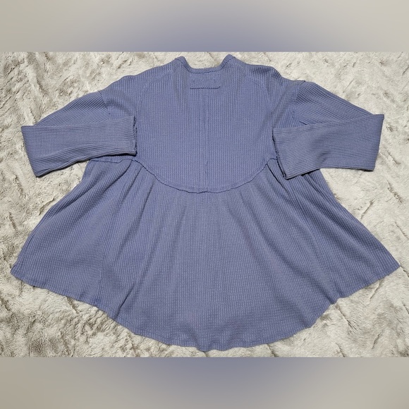 Free People Oh My Babydoll Waffle
Thermal Shirt Long Sleeve Violet Purple MEDIUM - Picture 10 of 16
